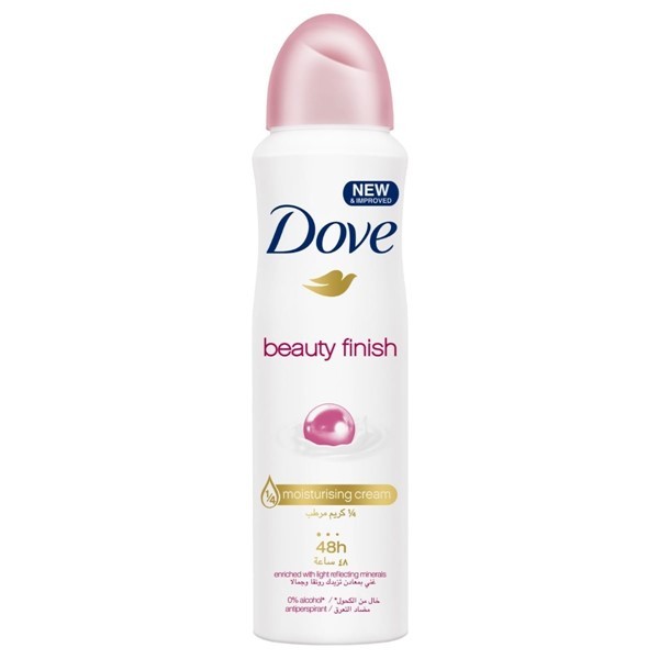 Dove Beauty Finish Antitranspirante Spray Femenino 150 ml