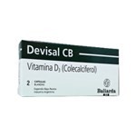 Baliarda Devisal Cb Vitamina D3 x 2 Cáps Blandas #1