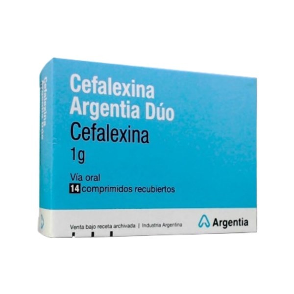 Siegfried Cefalexina Argentia Duo Cefalexina x 1 g x 14 Comp #1