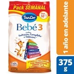 Sancor Bebe Leche Infantil Bebe 3 polvo 375 gr #1