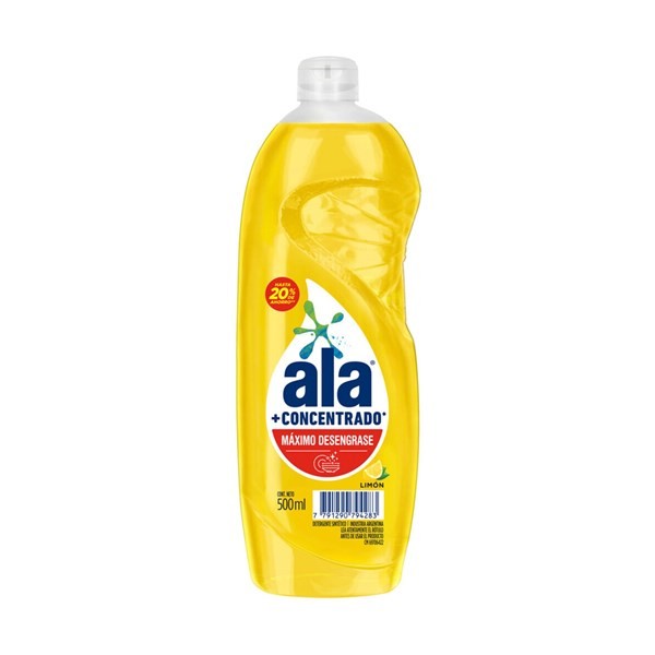 Lavavajillas Ala Concentrado Limón 500 cc. alt