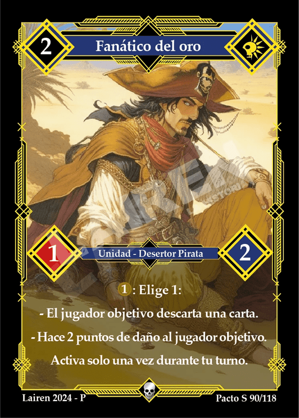 090 Fanatico Del Oro Precon Mago/Pirata - Coste 2 #1