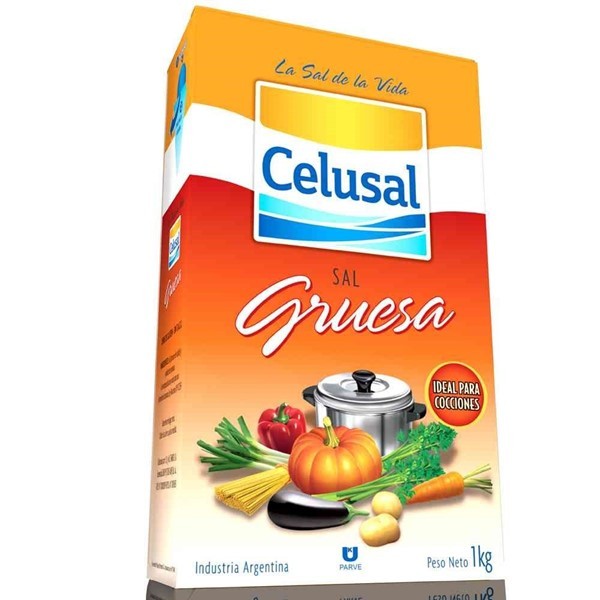 Sal Gruesa Celusal 1 Kg CAJA #1