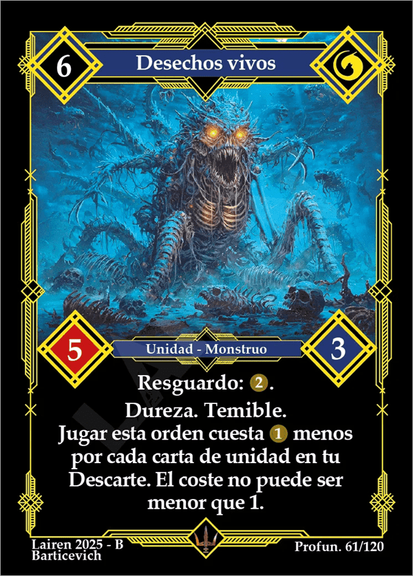 061 Desechos Vivos - Coste 6