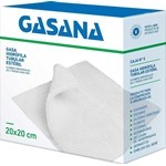 Gasana Gasa Hidrófila Tubular 20 x 20 cm 8 Sobres x 4 Trozos Único #1