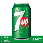 7 Up 7up Lima Limón Lata 354 Ml #1