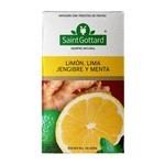Infusión Frutal Saint Gottard Limón, Lima Jengibre Y Menta x 20 Saquitos #1