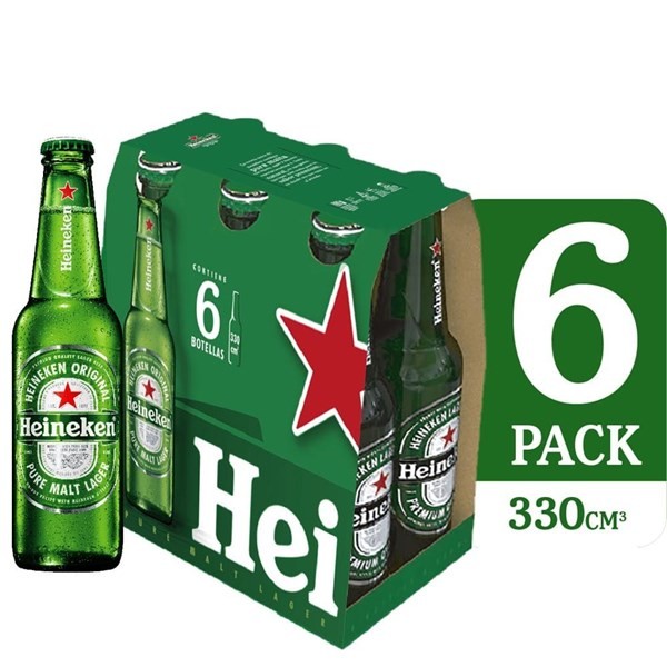 Cerveza Heineken 354 ml - Pack 6 #1
