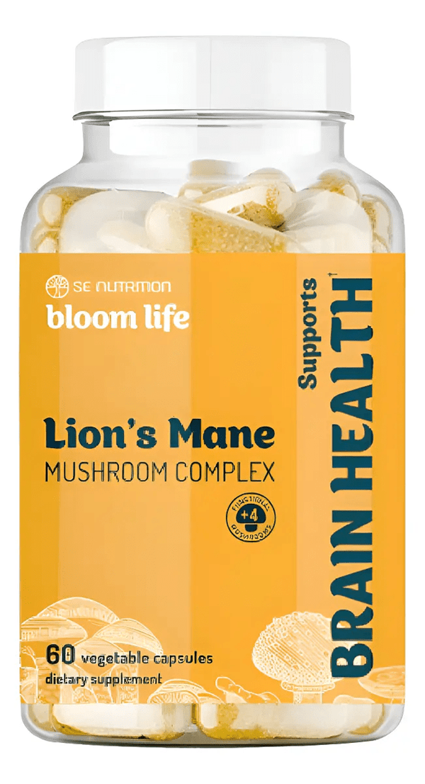 Bloom Life Melena de León Cápsulas Adaptógenas | 60 Capsulas #1