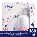 Dove Acondicionador Reconstrucción Completa + Botella de Aluminio 180 ml #1