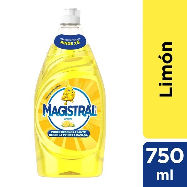Magistral Detergente Ultra Limón 750 ml #1