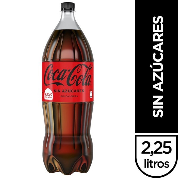 Coca Cola Gaseosa Coca-cola Sin Azúcar 2,25 Lt #1