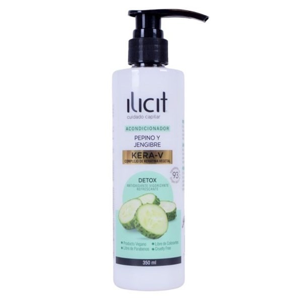 Acondicionador Ilicit Pepino Y Jengibre Kera-v Detox | 350 Ml #1