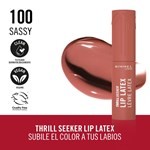 Labial Líquido Rimmel Ts Lip Latex x 6 ml Color 100 Sassy #3