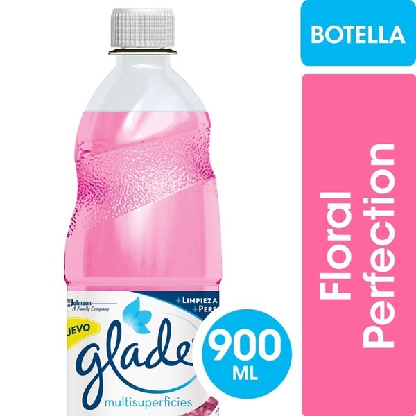 Limpiador Liquido Pisos Glade Floral 900 ml #1