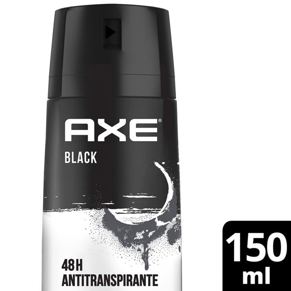 Desodorante Antitranspirante Axe  Black En Aerosol 150 Ml #1