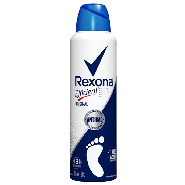 Efficient Desodorante Pies Rexona Original 48Hs 153 ml alt