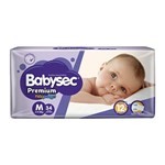 Pañales Babysec Premium Talle M | 34 unidades #1