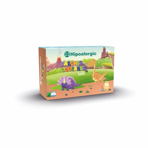 Hipoalergic Parche Ocular Kids Dinos | 20 Unidades alt
