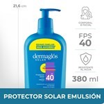 Dermaglos Protector Solar F40 Emulsion 380 ml #3