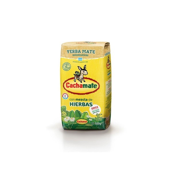 Yerba Mate Cachamate Cpalo Amarilla Fca X 500 #1