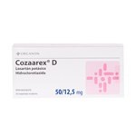 Organon Arg Cozaarex D Losartán + Hidroclorotiazida 50 / 12.5 Mg x 30 Comp #1