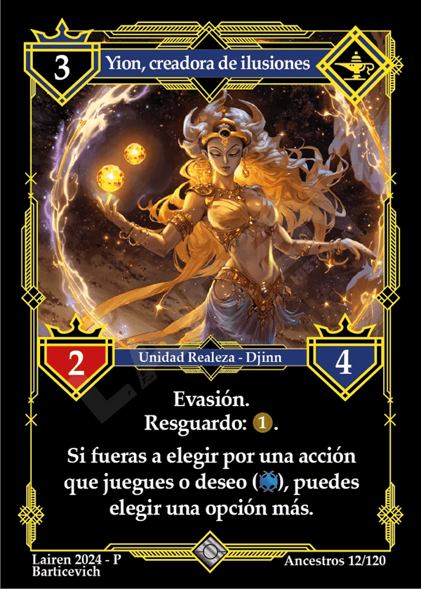12 Yion, Creadora De Ilusiones - Coste 3
