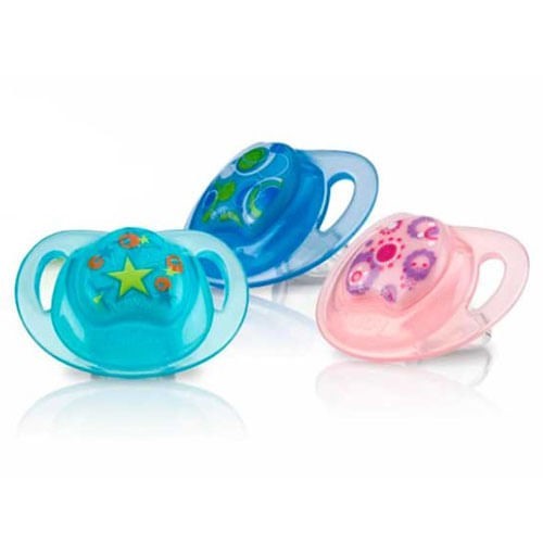 Nuby Chupete Prima Con Dibujos Ortodoncia Pequeño #1