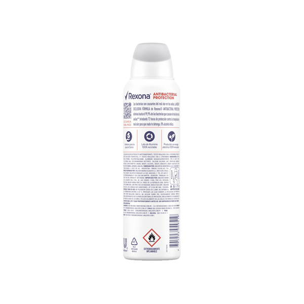 Desodorante Rexona Antibacterial Protection Wom. x 150 ml alt