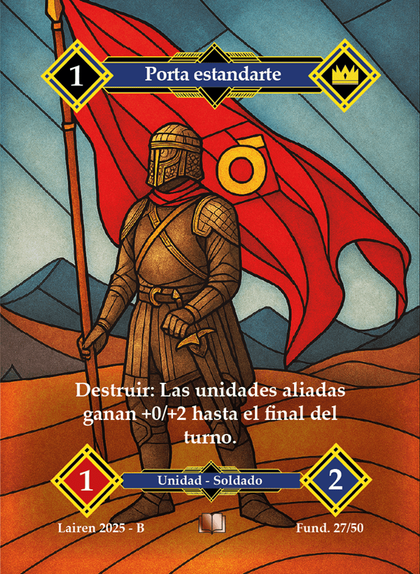 027 Porta Estandarte Full Art - Coste 1 #1