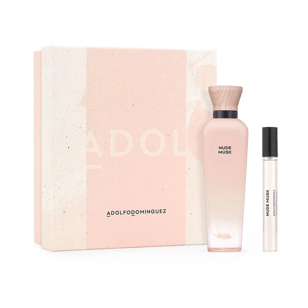 Set Adolfo Dominguez Nude Musk For Woman EDP x 120 ML + EDT x 10 ML
