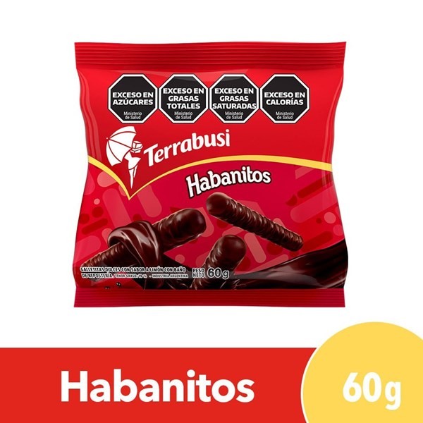 Habanitos de Chocolate Terrabusi 60 g. #1