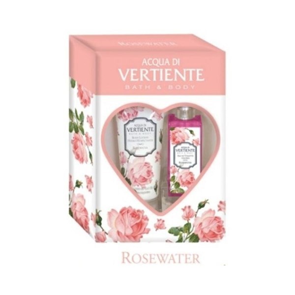 Vertiente Set Rosewater Bath&Body Edt 50 ml + Body Lotion 50 ml