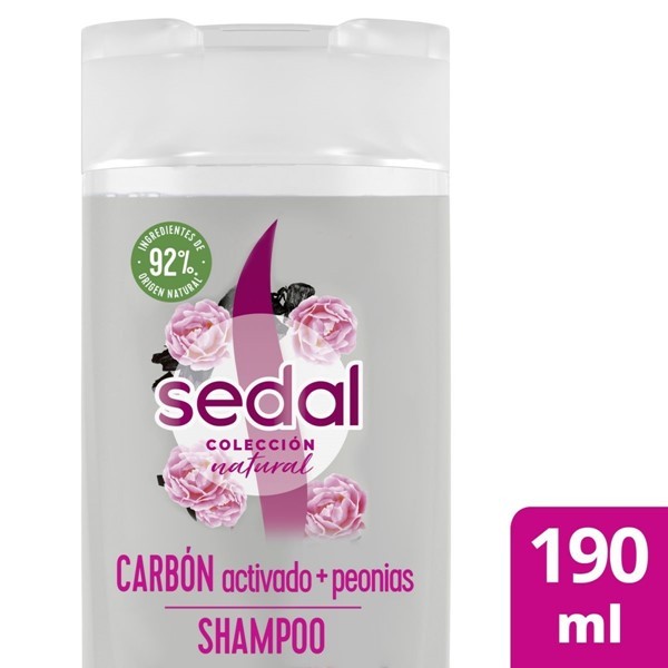 Sedal Shampoo Carbon Y Peonias 190 ml alt
