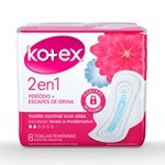 Toalla Femenina Normal Duo Con Alas (8 Unidades) #2