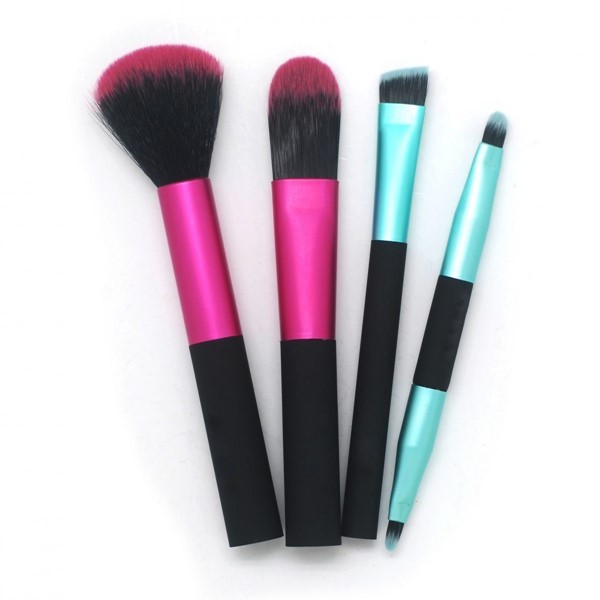 Basicare Limited Kit Mini Brochas Maquillaje (4 Unidades) #1