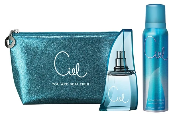 Eau de Toilette Ciel x 50 ml + Desodorante x 123 ml + Neceser de Regalo