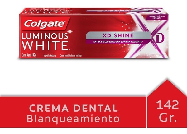 Colgate Luminous White Xd Shine Crema Dental 142 g #1
