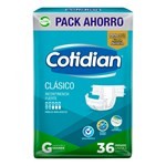 PANAL ADULTO COTIDIAN CLASICO G X36 #1