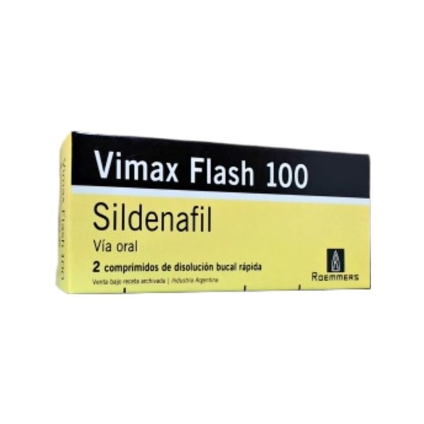 Roemmers Vimax Flash Sildenafil 100 Mg x 2 Comp #1