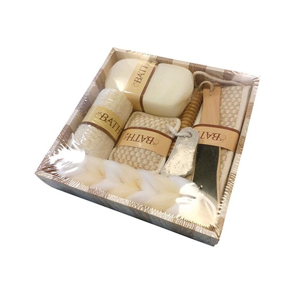 Evo Prometeo Evo Spa Set Cuadrado Grande Madera (8 Piezas) #1