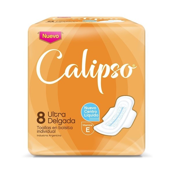 Calipso Toalla Femenina Ultradelgada (8 Unidades) alt