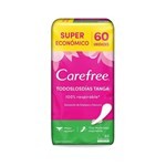 Protectores Diarios Carefree Tanga Sin Perfume x 60 un #1