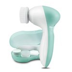 Duga Masajeador Limpiador Facial a Pila Con 3 cepillos #1