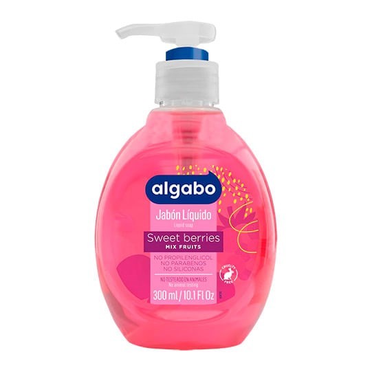 Jabón Líquido Algabo Sweet Berries 300 ml #1
