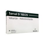 Baliarda Sarval D Valsartán + Hidroclorotiazida 160 / 25 Mg x 30 Comp #1