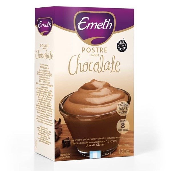 Postre Emeth Chocolate 120 gr.