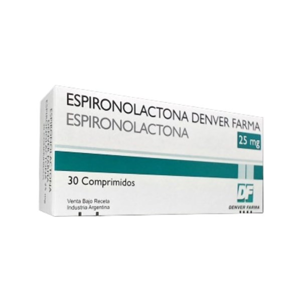 Espironolactona Denver Farma Espironolactona 25 Mg x 30 Comp