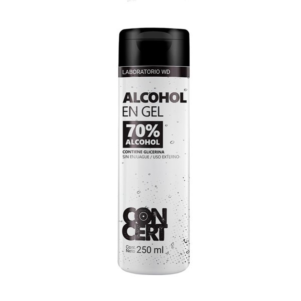 Con Cert Alcohol Gel 70% Con Glicerina 250 ml #1