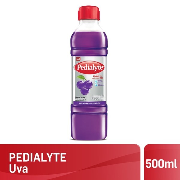 Pedialyte Suplemento Nutricional Sabor Uva 500 ml